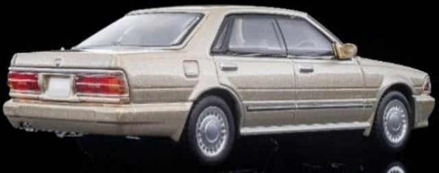 LV-N368b TOMYTEC 1:64 Nissan Cedric HT V20 Twin Cam Turbo Gran Turismo SV (Yellowish Silver) 1989 Model 337898