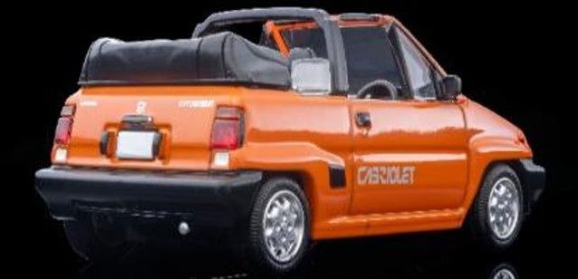 LV-N262c TOMYTEC 1:64 Honda City Cabriolet (Orange) 1984 Model 332961
