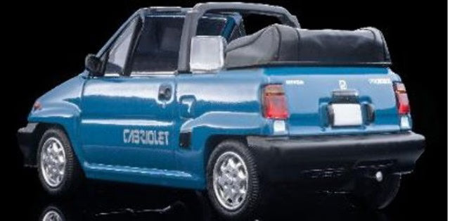 LV-N262d TOMYTEC 1:64 Honda City Cabriolet (Blue) 1984 Model 332978