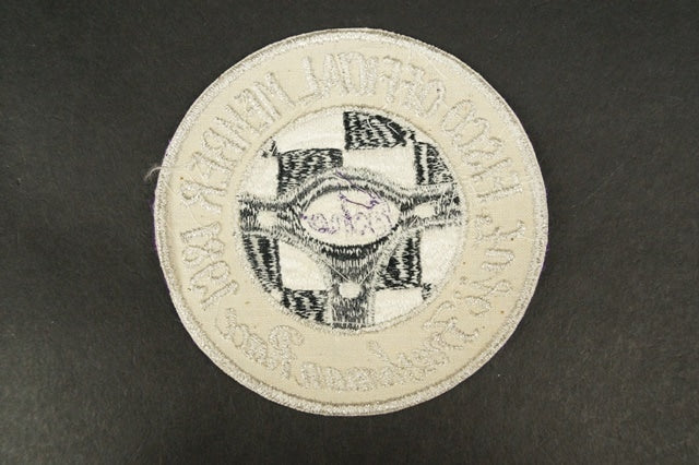 Patch FISCO OFFICIAL MEMBER Fuji Freshman Race 1981 without hook and loop