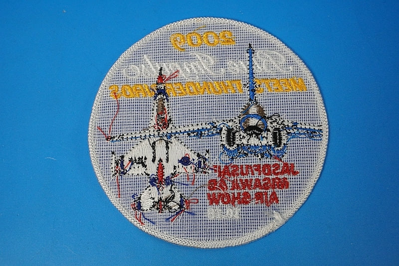 Patch JASDF Thunderbirds & Blue Impulse 2009.10.18 Misawa A.B. without hook and loop