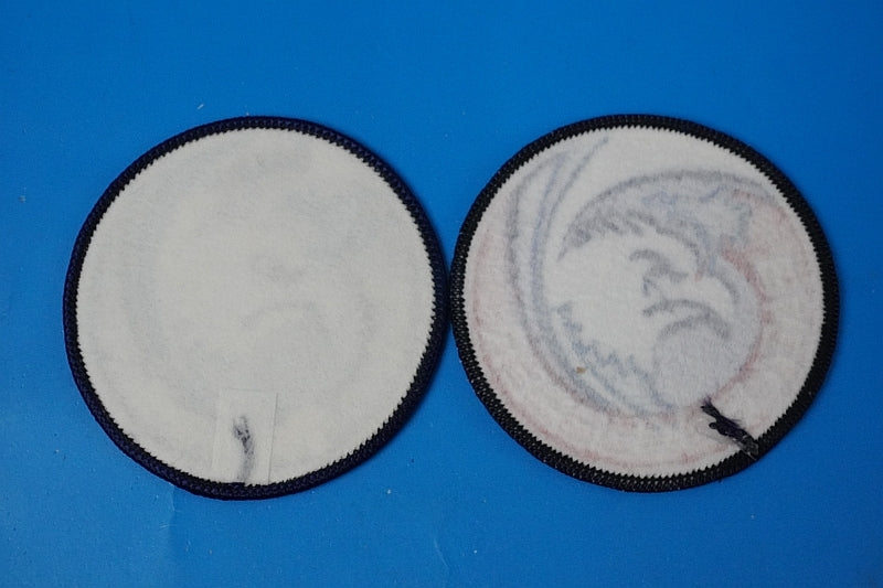 Patch JASDF 304th Squadron '10 TAC MEET With F-2 Naha Air Base and Others 2 Types 2 Sheets Set with hook and loop