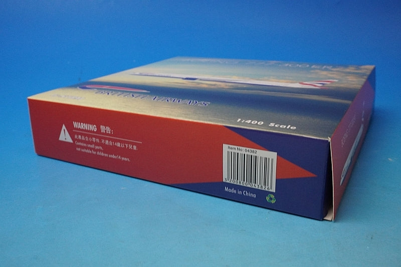 1:400 B777-300ER British G-STBM 04382 Phoenix airplane model