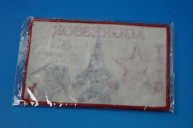 Patch JASDF F-15J Tactical Fighter Training Group Aggressor #92-8906 Cobra Square High Visibility without hook and loop