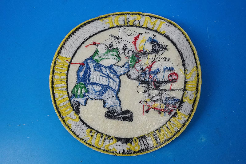 Patch JASDF Air Self-Defense Force F-2 Fighter-Bomber 203rd Maintenance and Support Squadron Gifu Air Base No Velcro