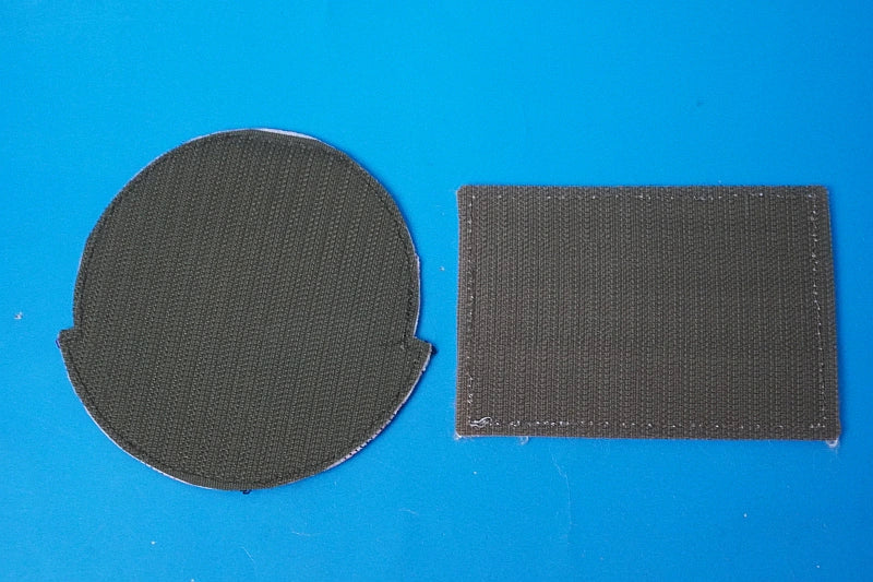 Patch JASDF Air Self-Defense Force Iruma Air Base Hinomaru (Japanese Flag) Set of 2, Square, with Velcro