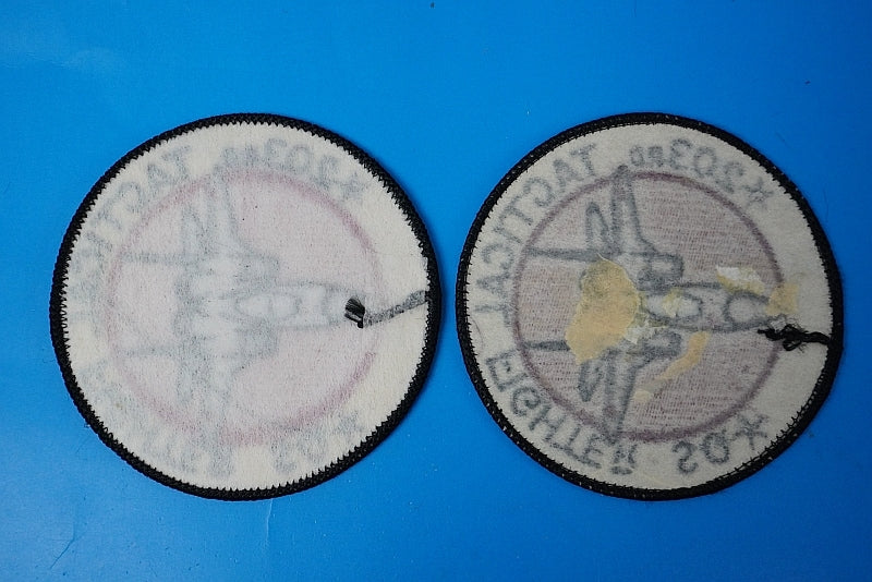 Patch JASDF F-15 High Visible Low Visible 2 piece Set with hook and loop