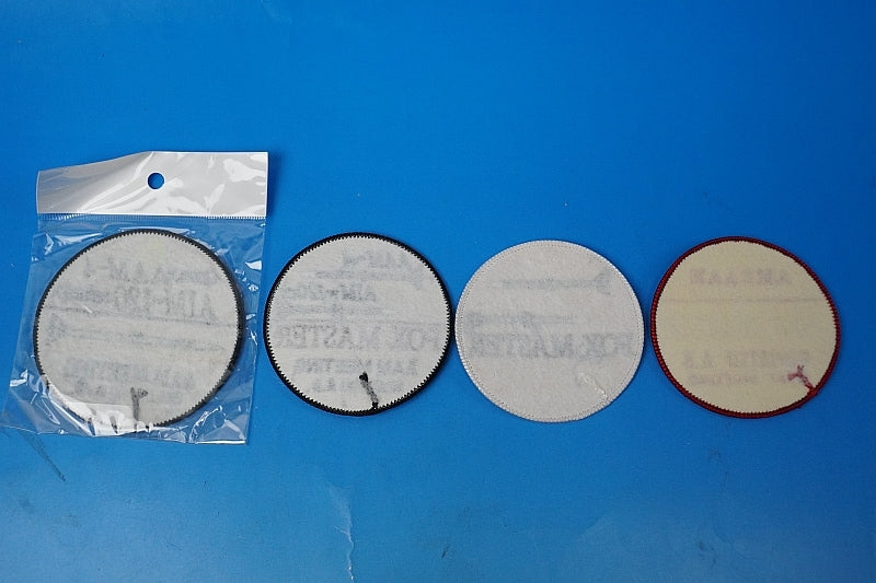 Patch JASDF AAM-4 AIM-120c5 FOX MASTER/Fox Master Komatsu Air Base 4 types 4 pieces set without hook and loop