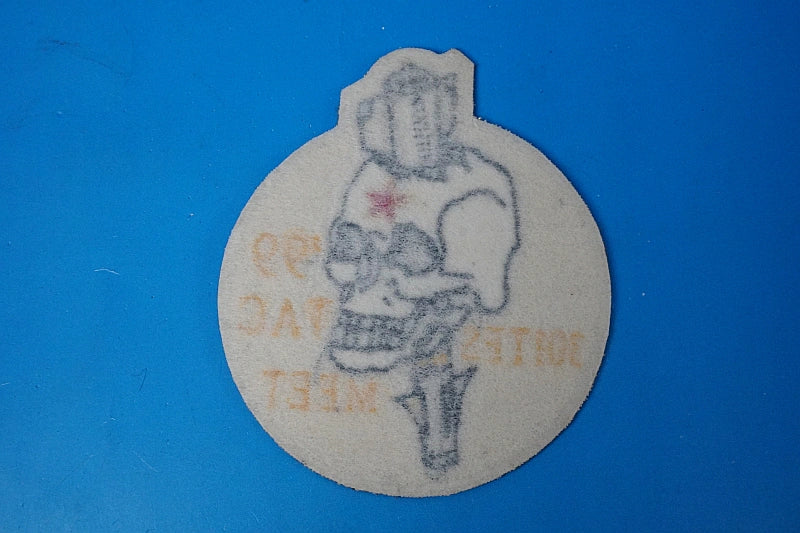 Patch JASDF 301st Squadron TAC MEET/Combat Competition '99 Skull (No Velcro)