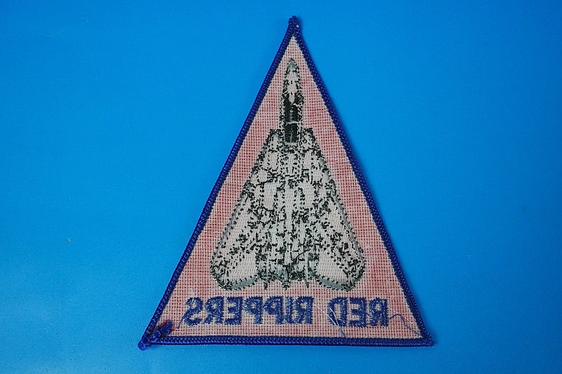 Patch USAF VF-11 Red Rippers Triangle without hook and loop