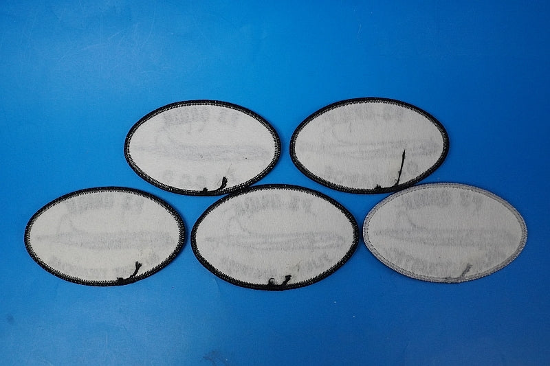 Patch JMSDF Force P-3 Orion Flight Engineer In-Flight Technician 5 types 5 pieces set No Velcro