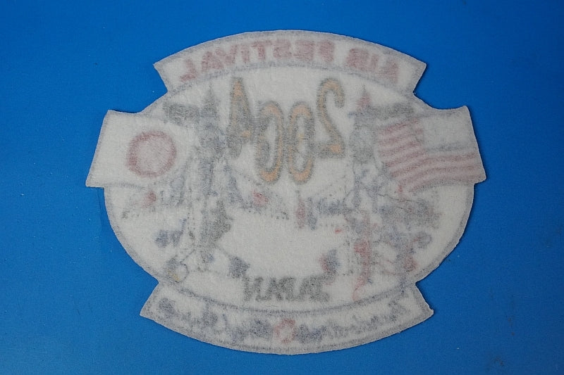 Patch JASDF Misawa Air Festival Blue Impulse Thunderbirds Performance Commemorative Patch 2004 Misawa Air Base without hook and loop