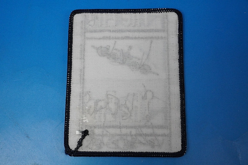 Patch JMSDF Maritime VP-5/P-3c THE END Monochrofilm Square without hook and loop