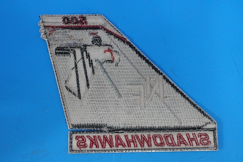 Patch USN United States Navy VAQ 141 141st Electronic Combat Squadron Shadow Hawks Vertical Stabilizer Patch without hook and loop