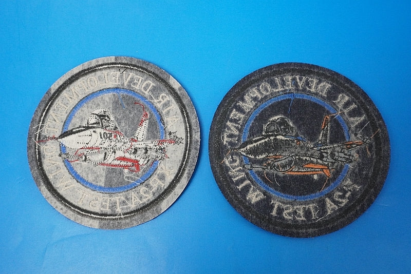 Patch JASDF Flight Development Test Group XF-2A F-2A Project Team Next-generation Support Fighter ADTW Gifu Base #501 #5 2 2 types 2 pieces set without hook and loop