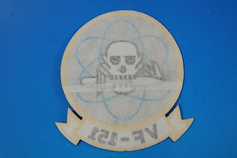 Patch USN F/A-18E Super Hornet VF-151 151st Fighter Squadron Big Patch without hook and loop