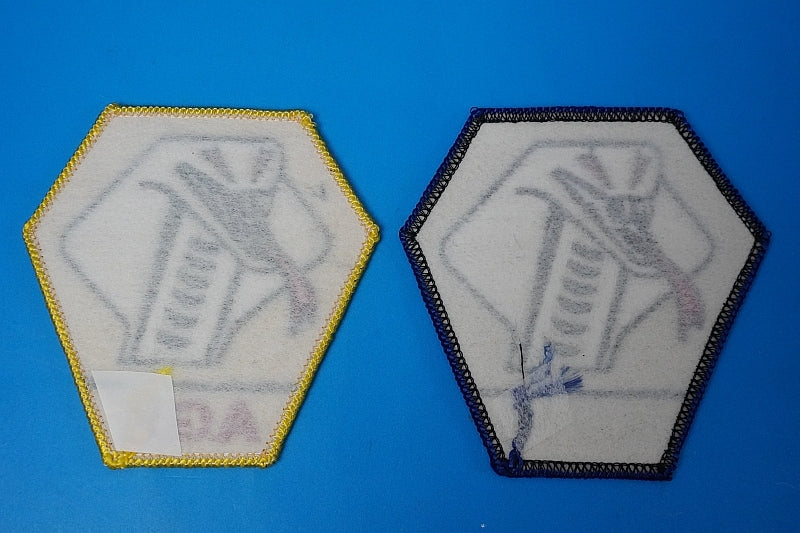 Patch JASDF Aggressor Cobra Komatsu Air Base 2set without hook and loop