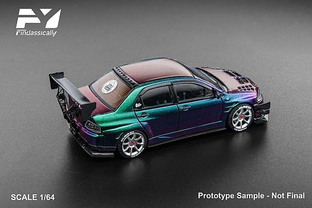 FY64102 Finclassically 1:64 Mitsubishi Lancer Evolution 9 modified Chameleon