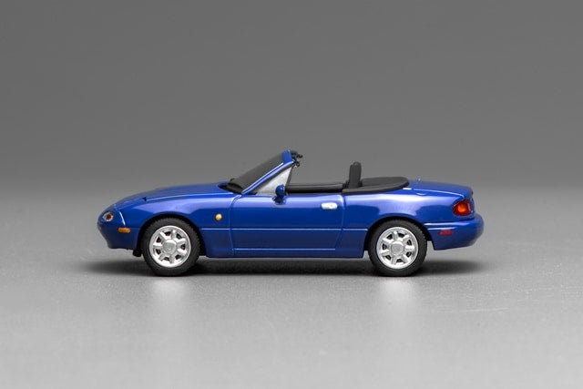 M60202R MOTORHELIX 1:64 Mazda Eunos Roadster (NA) Right-Hand Drive Laguna Blue