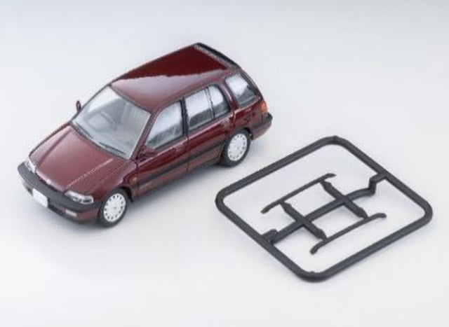 LV-N297b TOMYTEC 1:64 Honda Civic Shuttle 56i (Red) 1990 Model 339021