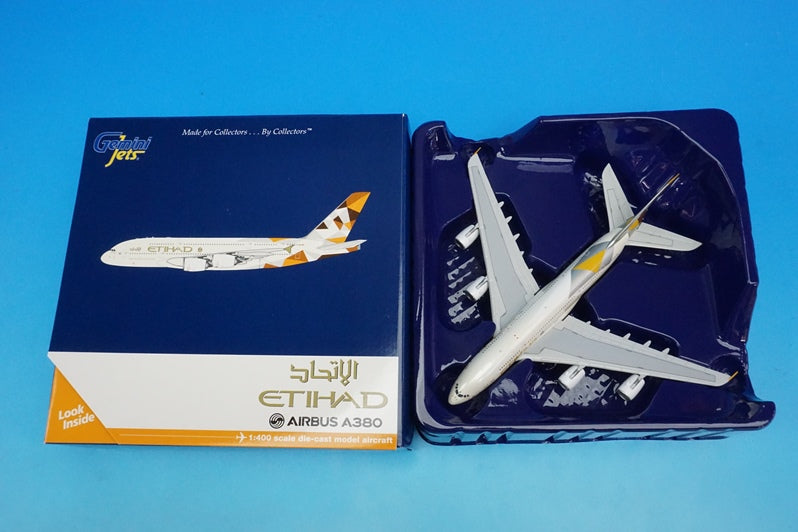 1:400 A380-800 ETIHAD Airlines A6-APA GJETD1425 Gemini