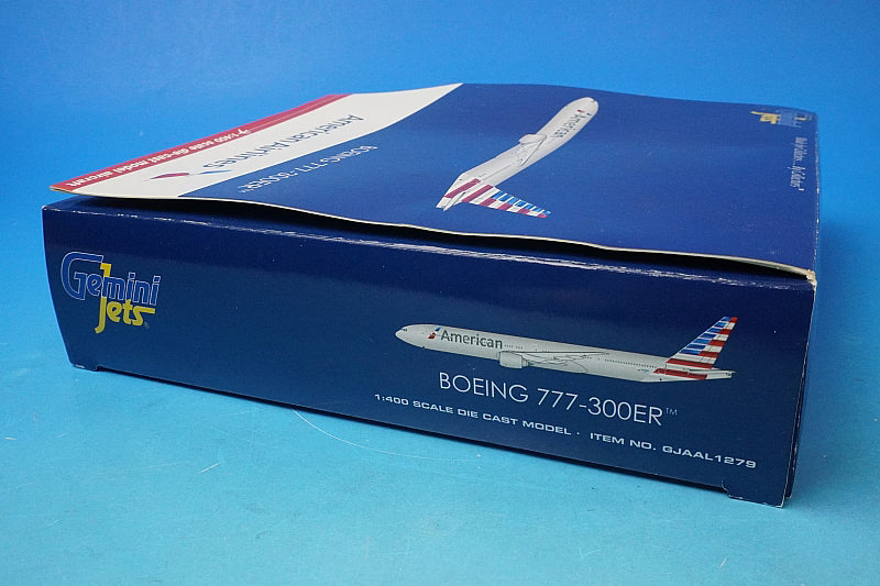 1:400 B777-300ER AA American New Paint N718AN GJAAL1279 Gemini airplane model