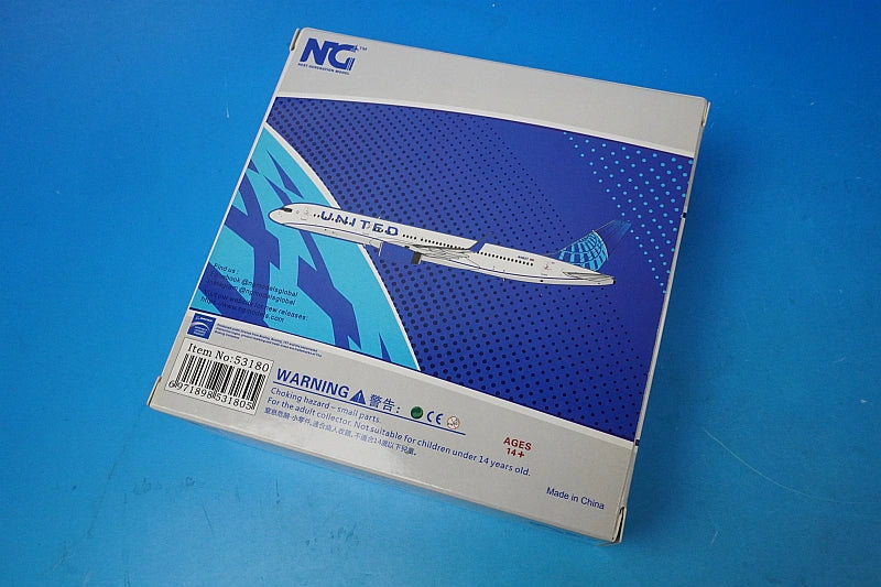 1:400 B757-200 United New Paint N48127 53180 NG Model airplane model