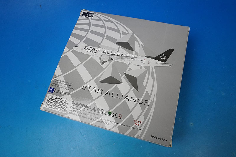 1:400 B777-200ER United Star Alliance N77022 72001 NG Model airplane model