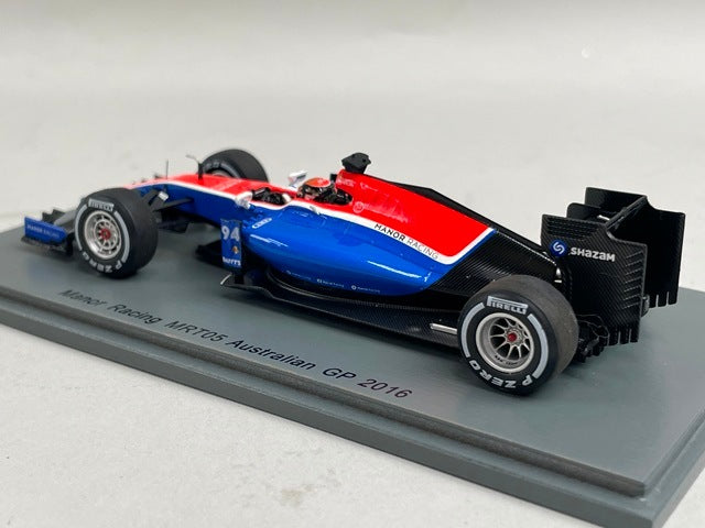 1:43 SPARK S5013 Manor Racing MRT05 Australia GP 2016 #94 P.Wehrlein model car