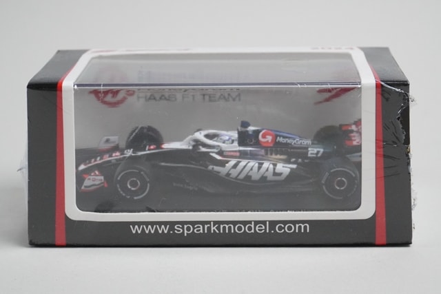 Y379 Spark Sparky 1:64 MoneyGram Haas F1 Team VF24 #27 2024 N. Hulkenberg