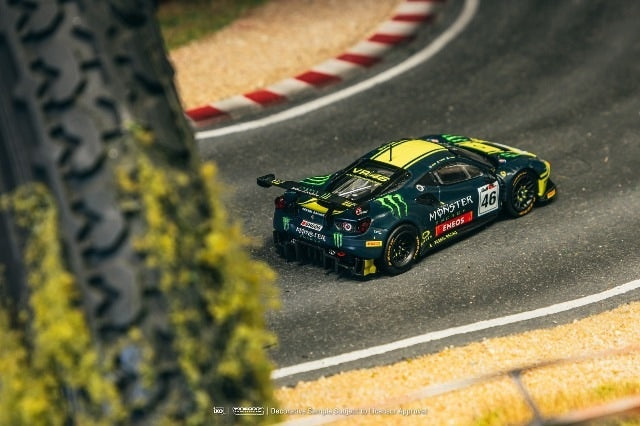 T64-072-19GUF46 Tarmac Works 1:64 Ferrari 488 GT3 Gulf 12 Hours 2019 V. Rossi / A. Salucci / L. Marini