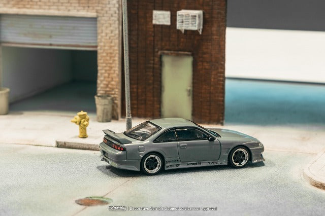 T64G-018-GY Tarmac Works 1:64 VERTEX Silvia S14 Gray model car