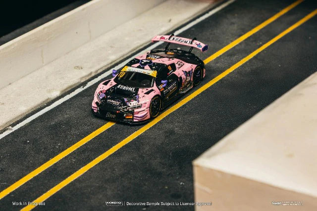 T64-043-24MGP10 Tarmac Works 1:64 Audi R8 LMS GT3 evo II Macau GT Cup FIA GT World Cup 2024 Uno Racing Adderly Fong