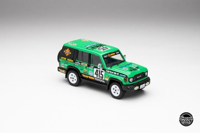 DTGHUF-004 GCD Gaincorp Products 1:64 Toyota Land Cruiser 70 HUF x DiecastTalk Special Edition