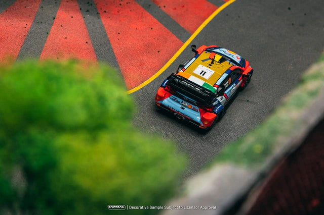 T64-089-24CR11 Tarmac Works 1:64 Hyundai i20 N Rally1 Hybrid Croatia Rally 2024 Thierry Neuville / Martijn Wydaeghe