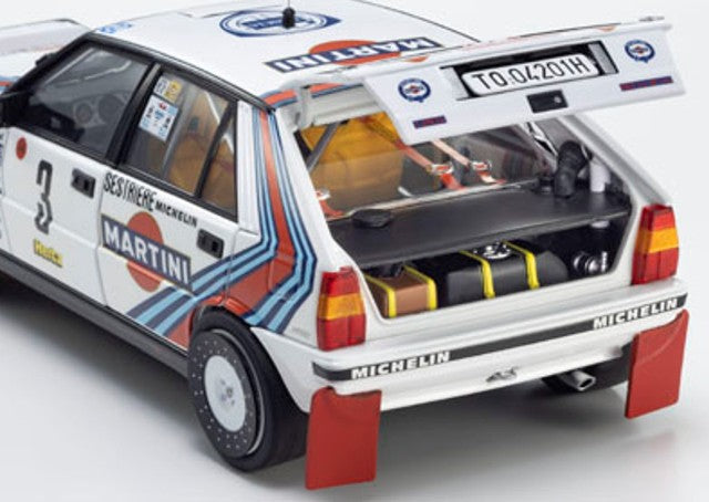 KS08960F KYOSHO 1:18 Lancia Delta HF 4WD Monte Carlo Rally Winner 1988 #3