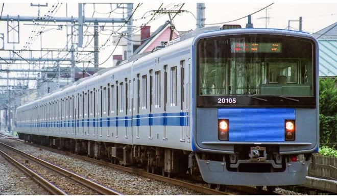 31877 Greenmax Seibu 20000 series (Ikebukuro Line, 20103 formation, at the time of introduction) basic 4-car set (with motor)