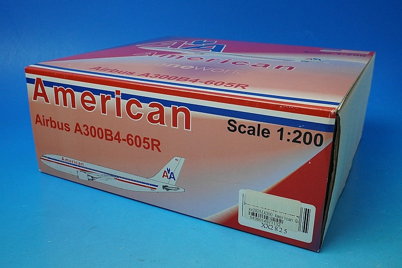 1:200 A300B4-605R AA American N8067A XX2825 JC Wings airplane model