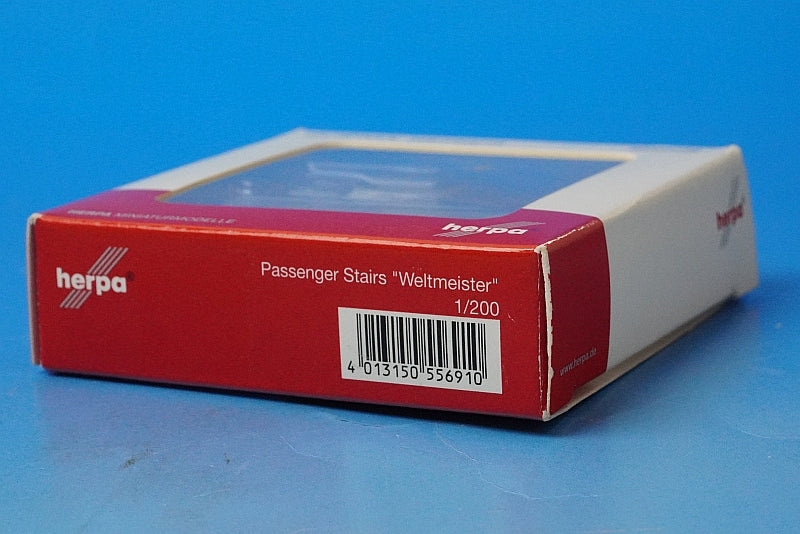 1:200 Airport Diorama Boarding Staircase Weltmeister 2014 556910 Herpa airplane model