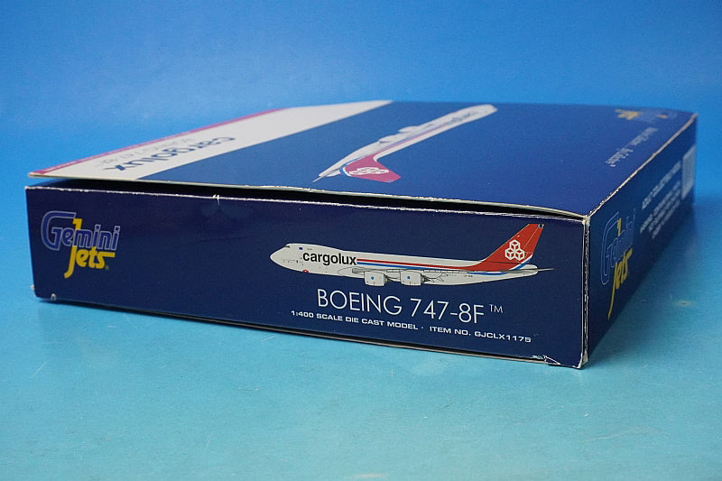 1:400 B747-8F Cargolux LX-VCB GJCLX1175 Gemini airplane model
