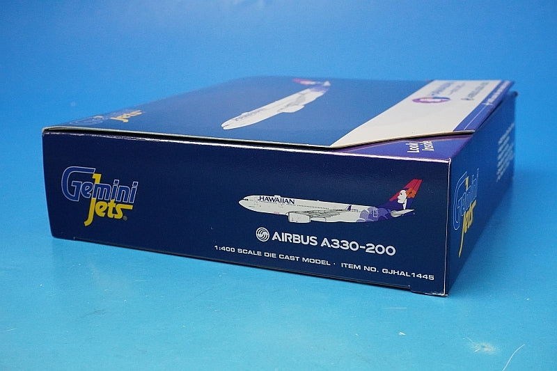 1:400 A330-200 Hawaiian N386HA GJHAL1445 Gemini airplane model