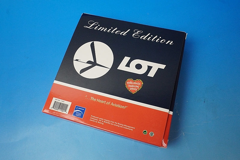 1:400 B787-8 LOT Poland SP-LRB 11001 Phoenix airplane model