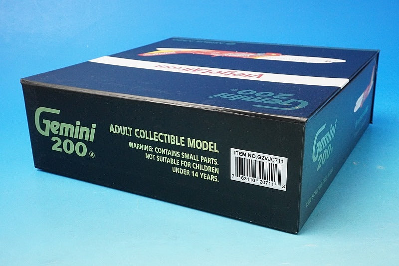 1:200 A320SL VietJet Air VN-A671 G2VJC711 Gemini airplane model