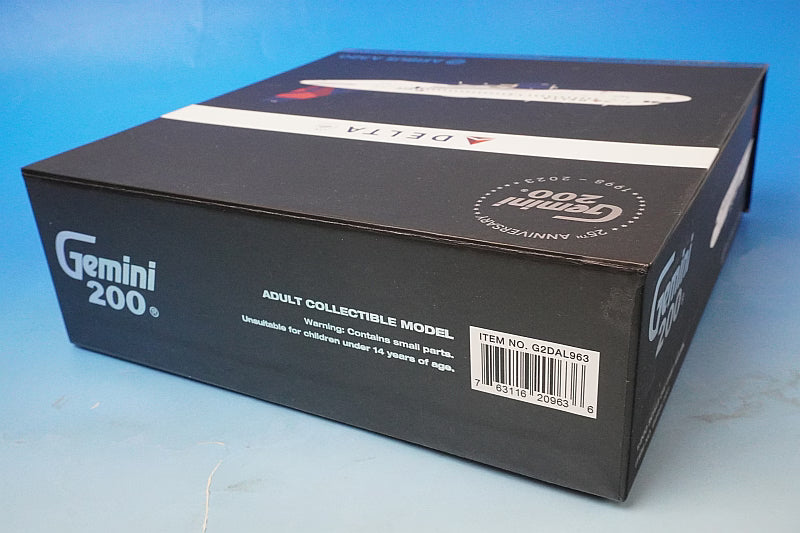 1:200 A320-200 Delta N376NW G2DAL963 Gemini airplane model