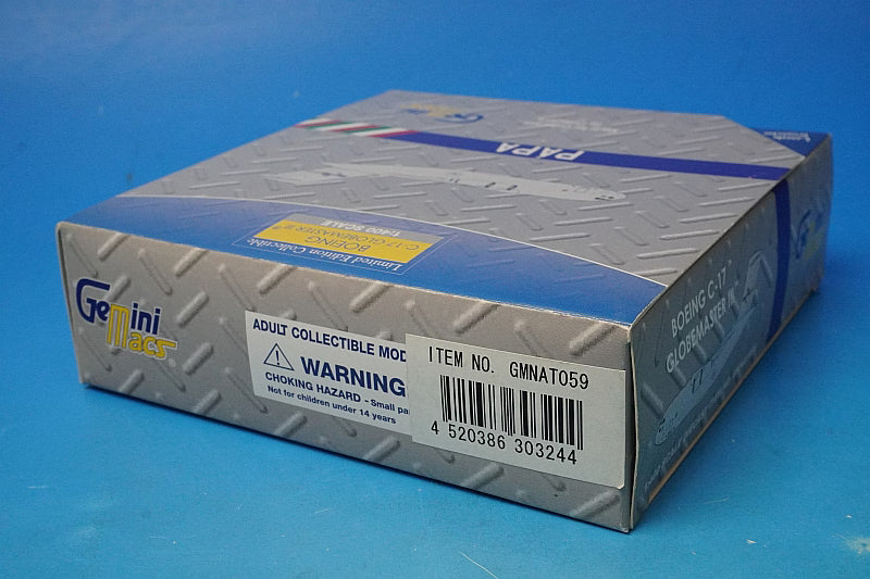 1:400 C-17 Globemaster NATO Strategic Transport Wing PAPA Air Base SAC-02 GMNAT059 Gemini airplane model