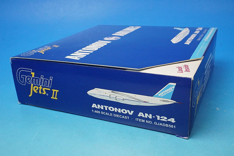 1:400 An-124-100 Antonov UR-82027 GJADB581 Gemini airplane model