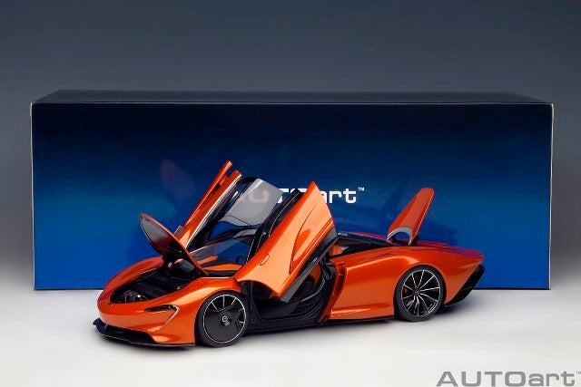 76088 AUTOart 1:18 McLaren Speedtail Metallic Orange model car