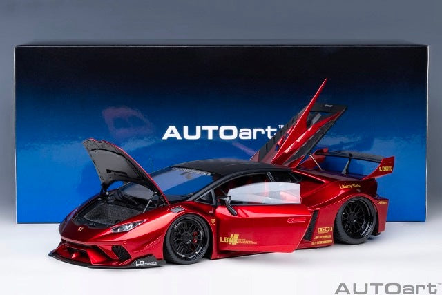 79126 AUTOart 1:18 Liberty Walk LB-Silhouette Works Lamborghini Huracan GT Hyper Red