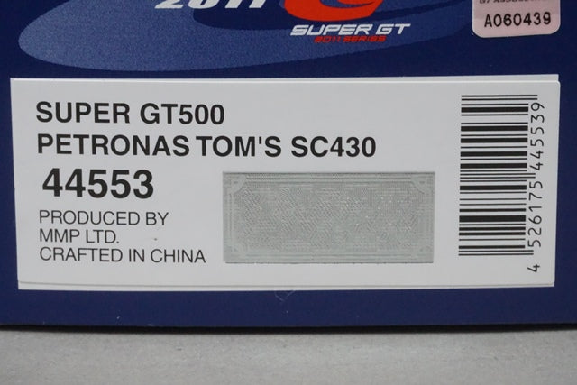 1:43 EBBRO 44553 Lexus Petronas TOM'S SC430 Super GT500 2011 #36