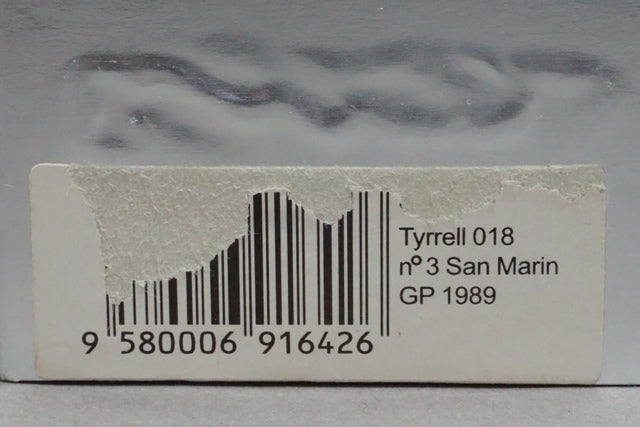 1:43 SPARK S1642 Tyrrell 018 San Marino GP 1989 #3
